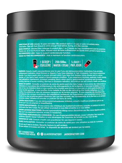 Jacked Factory Pumpsurge Caffeine Free Pre Workout for Men & Women - Nootropic Booster & Stim Free Pre Workout - Intense Pumps, Enhanced Focus - 30 Servings, Strawberry Lemonade