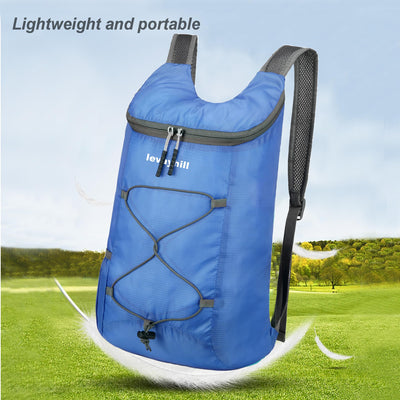 16L Lightweight Foldable Hiking-Backpack Small Packable-Daypack For Travel,Ultralight Water-Resistant Gym Bag Men Women Easy Carry-on (Royal Blue)