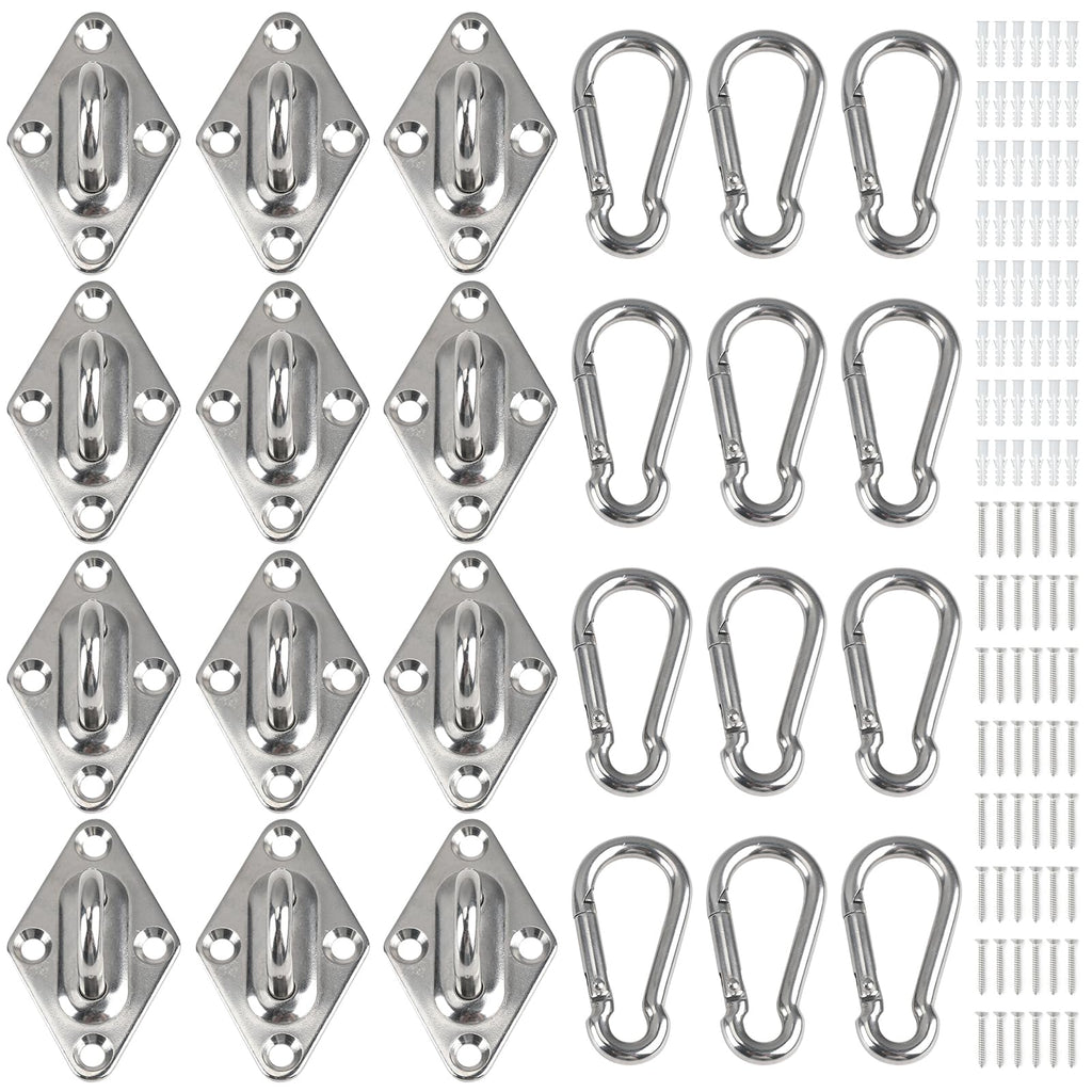 Wall Mount for Resistance Bands, Workout Anchors Wall Resistance with Hook for Fitness Bands, Space Saving Workout Equipment for Home Gym Weight Straps Suspension Training Exercise