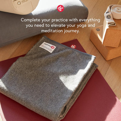 Manduka Foam Yoga Block - Recycled EVA Foam Block with Ergonomic Support, Yoga Equipment, Home Gym Accessory, & Pilates Tool, Lightweight for Travel, High Density, Comfortable Edges