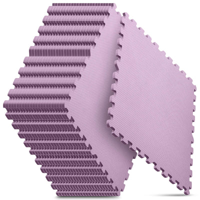 Home Gym Mat, Puzzle Exercise Mat, EVA Interlocking Foam Floor Tiles for Home Workout Equipment and Kids' Play Areas - Grey, 24 in x 24 in x ½ in - 12 Tiles (Grey, 12 Pack, 48 SQ FT)