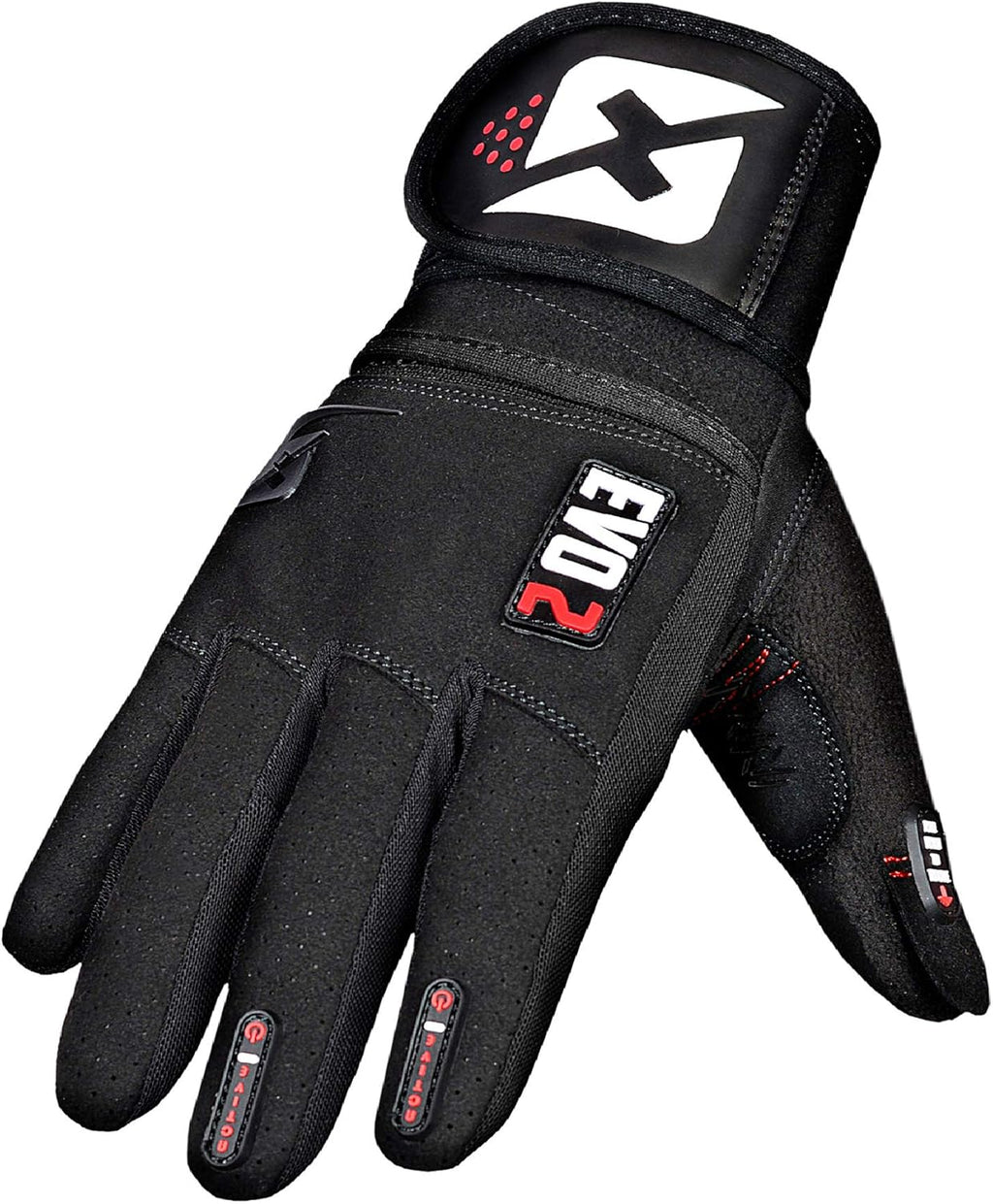 skott Evo 2 Weightlifting Gloves with Integrated Wrist Wrap Support-Double Stitching for Extra Durability-Get Ripped with The Best Body Building Fitness and Exercise Accessories