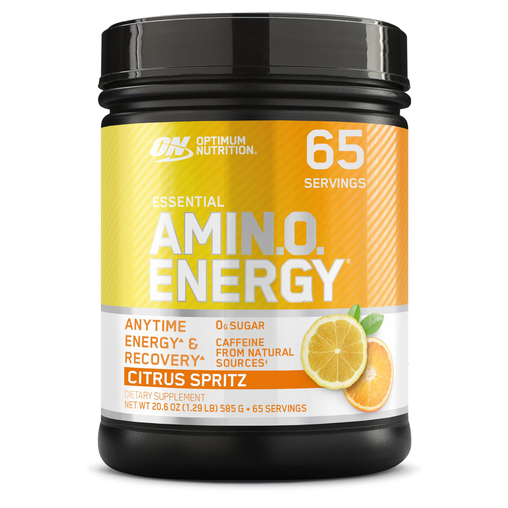 Optimum Nutrition Amino Energy - Pre Workout with Green Tea, BCAA, Amino Acids, Keto Friendly, Green Coffee Extract, Energy Powder - Watermelon, 30 Servings (Packaging May Vary)