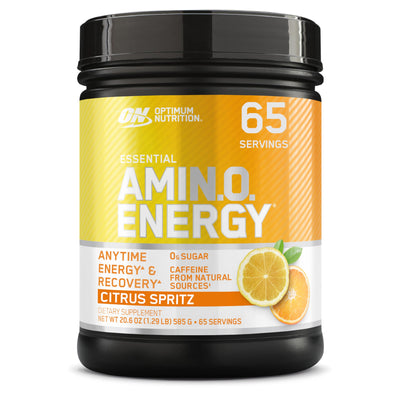 Optimum Nutrition Amino Energy - Pre Workout with Green Tea, BCAA, Amino Acids, Keto Friendly, Green Coffee Extract, Energy Powder - Watermelon, 30 Servings (Packaging May Vary)