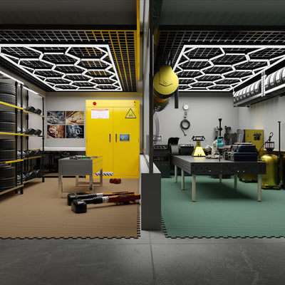 Home Gym Mat, Puzzle Exercise Mat, EVA Interlocking Foam Floor Tiles for Home Workout Equipment and Kids' Play Areas - Grey, 24 in x 24 in x ½ in - 12 Tiles (Grey, 12 Pack, 48 SQ FT)