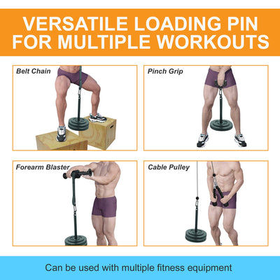 Yes4All Cable Machine Attachment, Row Handles, Tricep Rope, Straight Bar, V Bar, LAT Pulldown Accessories Load 880 LB for Home Gym