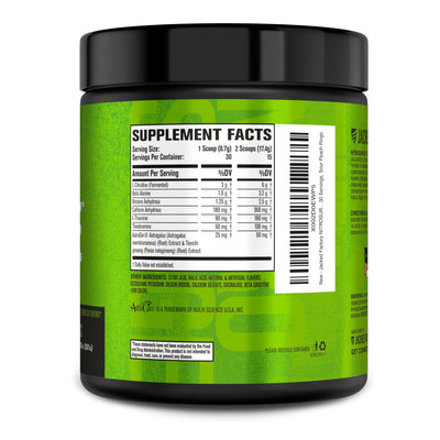 Jacked Factory NITROSURGE Pre Workout Supplement - Endless Energy, Instant Strength Gains, Clear Focus, Intense Pumps - NO Booster & Preworkout Powder with Beta Alanine - 30 Servings, Cherry Limeade