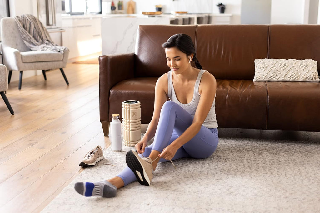 TriggerPoint Grid 1.0 Foam Roller - 13" Multi-Density Massage Roller for Deep Tissue & Muscle Recovery - Relieves Tight, Sore Muscles & Kinks, Improves Mobility & Circulation - Targets Key Body Parts