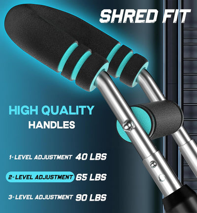 Twister Arm Trainer – Adjustable Forearm Strengthener – Exercise Equipment for Men & Women – Chest Workout Equipment – Portable Spring Resistance – Home Workout Suspension Trainer – 40-90lb