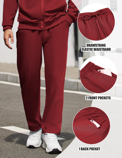 COOFANDY Men's Tracksuits Casual Sweatsuit 2 Piece Full Zip Athletic Jogging Suit Sets Sport Sweat Suit