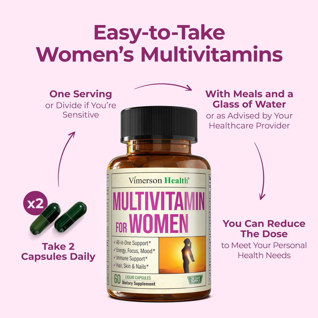 Multivitamin for Men – Methylated Mens Multivitamins & Multiminerals Capsules with Vitamin B12, A, D, C, Zinc, Magnesium & More for Complete Daily Support – High Potency Bioavailable Vitamins for Men