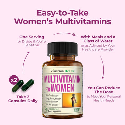 Multivitamin for Men – Methylated Mens Multivitamins & Multiminerals Capsules with Vitamin B12, A, D, C, Zinc, Magnesium & More for Complete Daily Support – High Potency Bioavailable Vitamins for Men