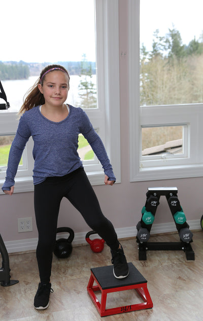 JFIT Plyometric Boxes - Made in Taiwan NO Assembly Required Single - Height Box Set and Adjustable Box Options Plyometric Platform and Jumping Agility Box for Training Conditioning Strength Training