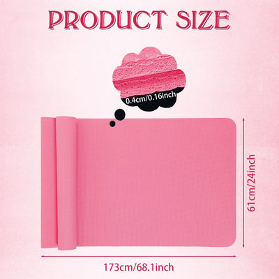 10 Pack Yoga Mats Bulk, 68'' x 24'' x 4mm Thick Yoga Mats for Kids and Adult Gym Mats Bundle Latex Free Exercise Mats with Non Slip Texture for Outdoor Yoga, Pilates or Workout