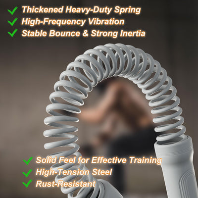 Ropeless Battle Ropes for Home Gym-Cordless Training Rope Fitness Equipment for Men & Women,Weighted Workout Ropes for HIIT,Versatile Exercise Equipment for Home and Travel Exercise(Black)