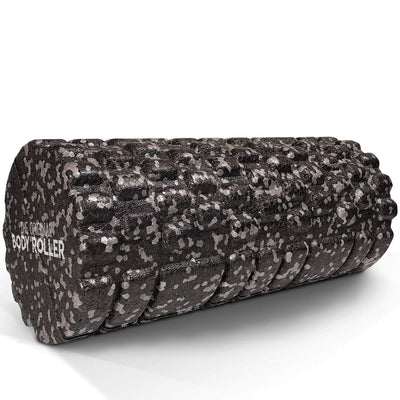 High Density Foam Roller Massager for Deep Tissue Massage of The Back and Leg Muscles - Self Myofascial Release of Painful Trigger Point Muscle Adhesions - 13" Turquoise