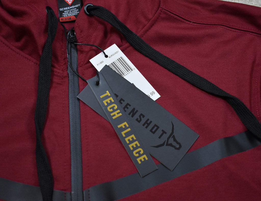 SCREENSHOT Sports Mens Premium TechFleece Fashion Hoodie - Athletic Jogger Fitness Workout Gym Jacket