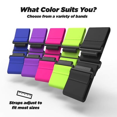 Scosche Rhythm R+2.0: Advanced Waterproof & Dustproof Heart Rate Monitor Armband with ANT+ & BLE Bluetooth Smart for Accurate Workout Tracking Compatible with Smartphones, Wahoo, Peloton, NordicTrack