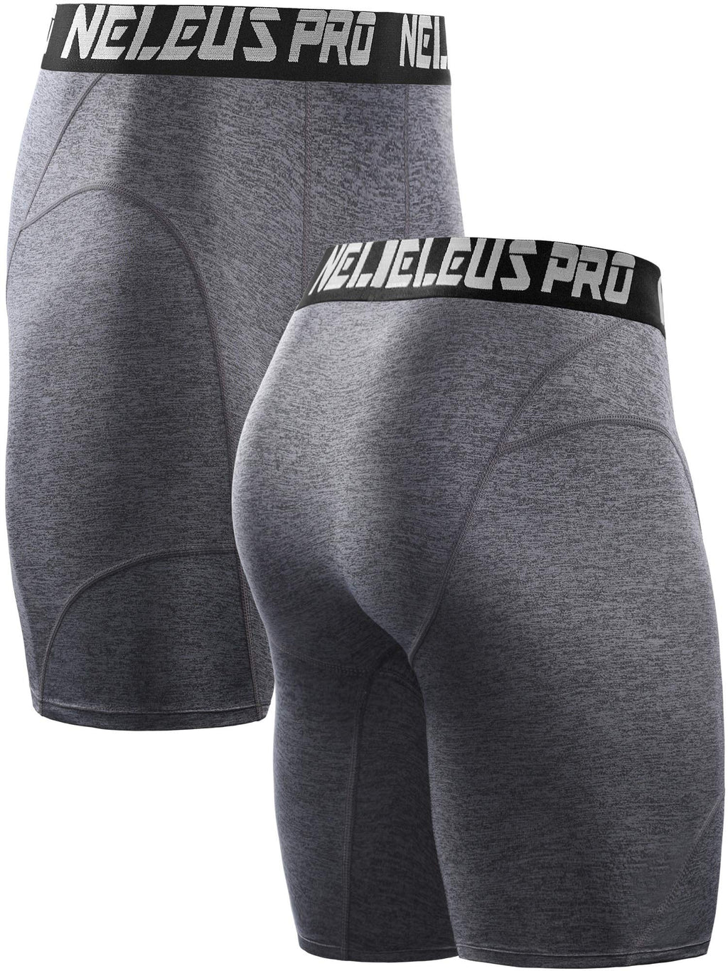 NELEUS 3 or 6 Pack Compression Shorts for Men Spandex Sport Shorts Running Athletic Workout Performance Baselayer Underwear