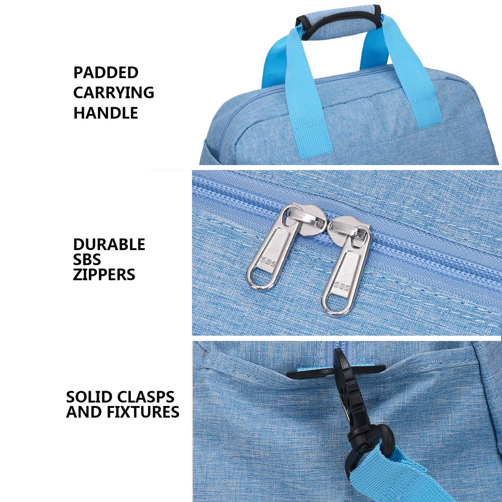 14 inch Small Gym Bag for Women & Men, Mini Duffel Bag for Travel Sports Lightweight Carry On Bag (Light Green)