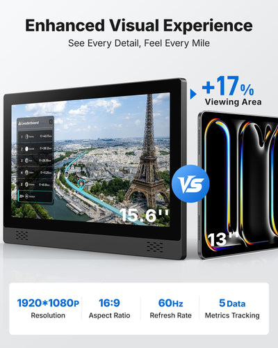 MERACH Exercise Bike, Brake Pad Stationary Bike with Exclusive App, Low Noise Indoor Cycling Bike with 300lbs Weight Capacity, Tablet Mount and Fitness Courses for Weight Loss