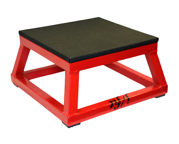 JFIT Plyometric Boxes - Made in Taiwan NO Assembly Required Single - Height Box Set and Adjustable Box Options Plyometric Platform and Jumping Agility Box for Training Conditioning Strength Training