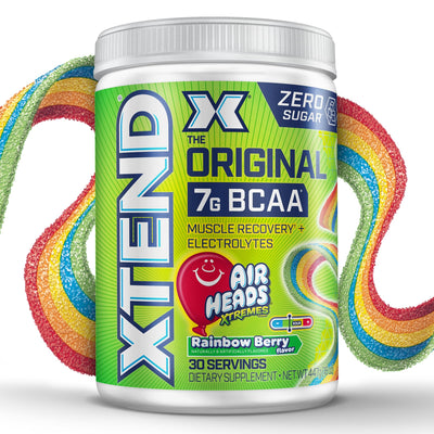 Xtend Original BCAA Powder 7g BCAA and 2.5g L-Glutamine, Sugar Free Post Workout Muscle Recovery Drink with Amino Acids for Men & Women, 30 Servings