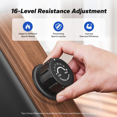 MERACH Rowing Machines for Home, Powerful Electromagnetic Row Machine with 51.2" Extended Rail, 16-Level Handle Resistance Adjustment Rower, 350 LBS Load Capacity, Ergonomic Comfort Seat, Easy Storage