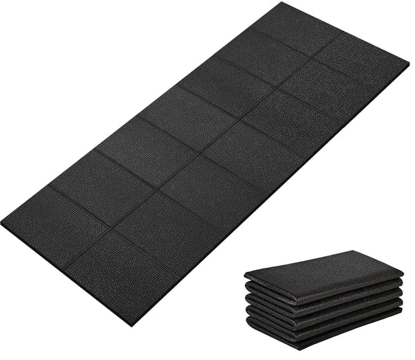 Treadmill Mat 96"x36", WERCHO Walking Pad Mat for Carpet Hardwood Floors 6mm Heavy-Duty Exercise Equipment Mat for Rowing Machine, Treadmil Pad, Spin Bike, Elliptical Trainer, Home, Gym
