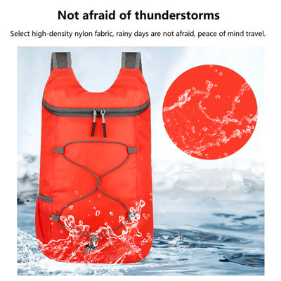 16L Lightweight Foldable Hiking-Backpack Small Packable-Daypack For Travel,Ultralight Water-Resistant Gym Bag Men Women Easy Carry-on (Royal Blue)