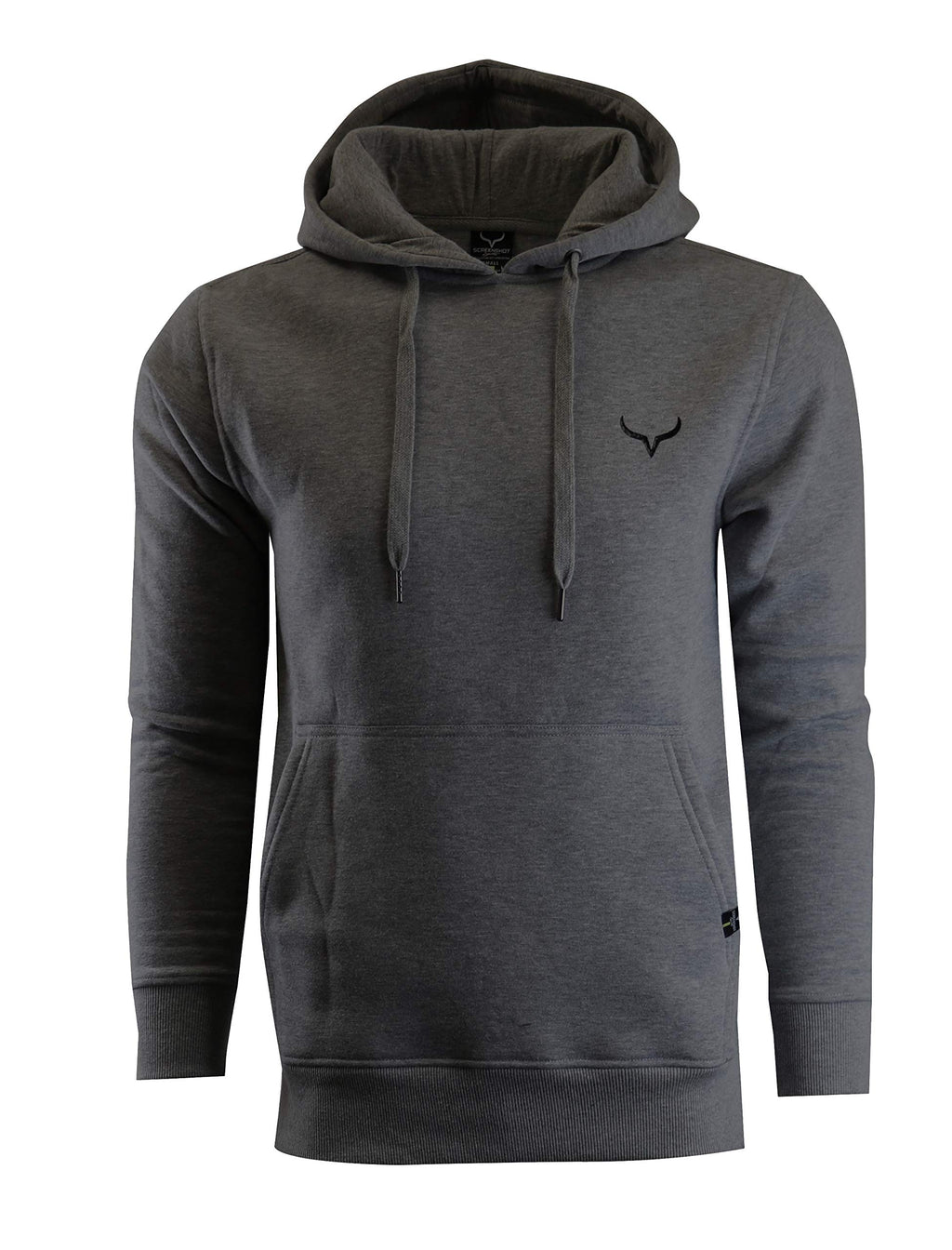 SCREENSHOT Sports Men's Gym Workout Full-Zip Hooded Active Sweatshirt