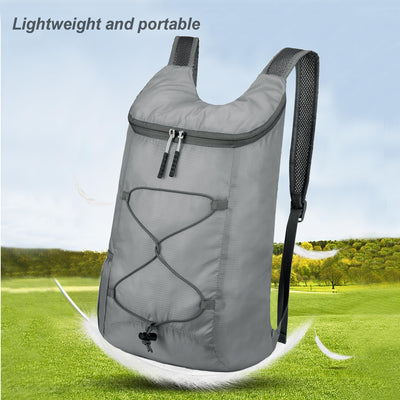 16L Lightweight Foldable Hiking-Backpack Small Packable-Daypack For Travel,Ultralight Water-Resistant Gym Bag Men Women Easy Carry-on (Royal Blue)