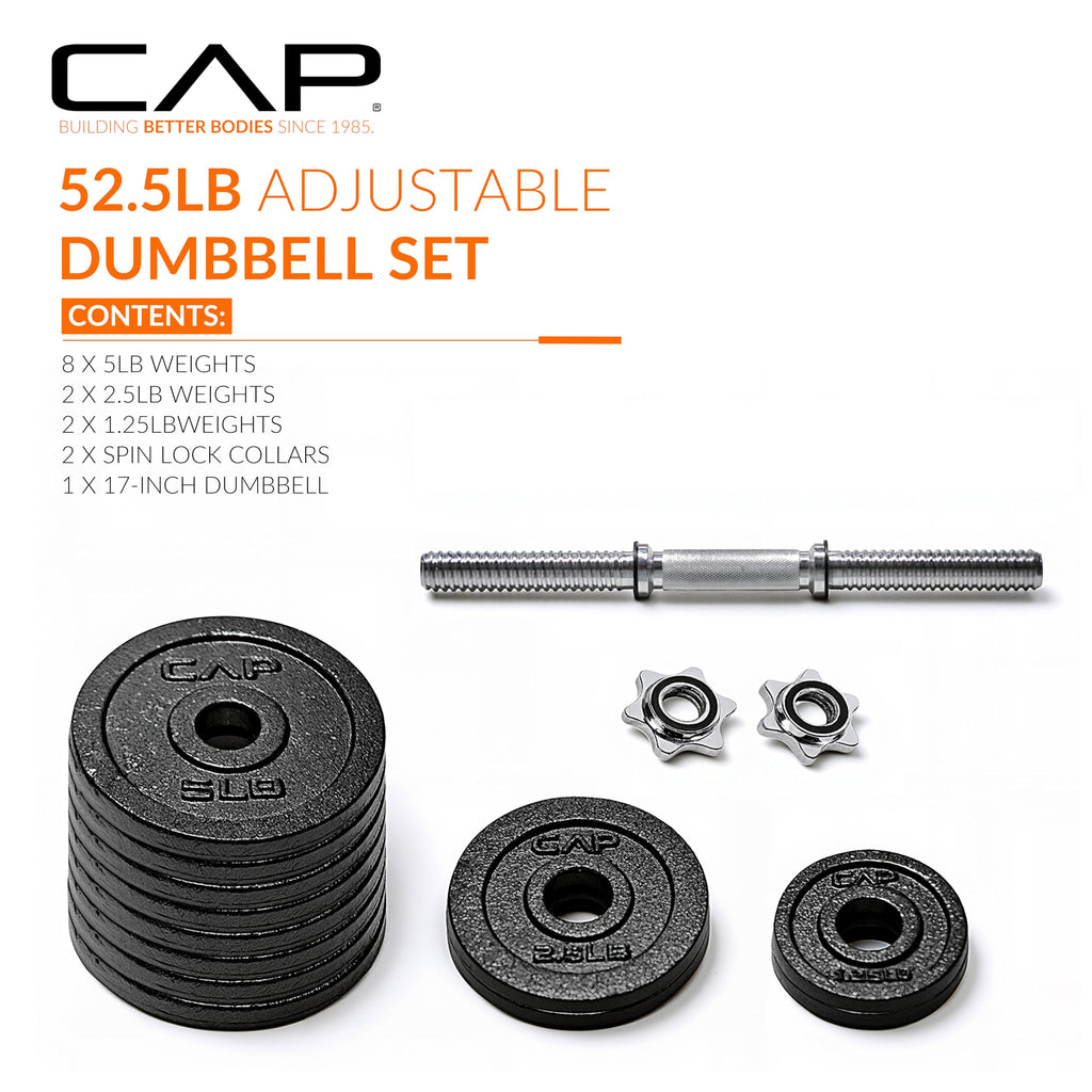 CAP Barbell Adjustable Dumbbell Weight Set | Multiple Options