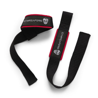 Gymreapers Lifting Wrist Straps for Weightlifting, Bodybuilding, Powerlifting, Strength Training, & Deadlifts - Padded Neoprene with 18 inch Cotton
