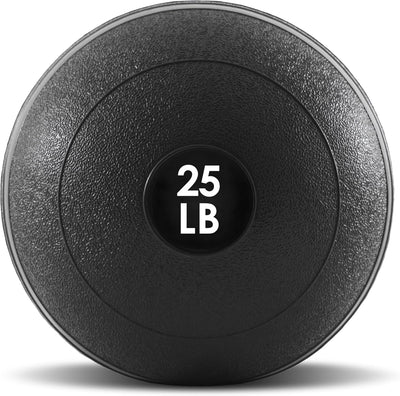 ProsourceFit Slam Medicine Balls 5, 10, 15, 20, 25, 30, 50lbs Smooth and Tread Textured Grip Dead Weight Balls for Strength and Conditioning Exercises, Cardio and Core Workouts