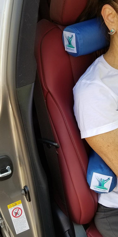 Pain Free-Posture Committed Foam Package (Blocks LARGE & 2 SMALL, Rolls LONG & SHORT, STRAP/Yoga Belt & Prism Glasses Bundle)-Used for All Posture Method Exercises-Back, Shoulder & Neck Pain