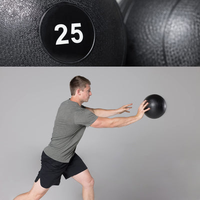 REP Fitness V2 Slam Balls for Strength and Conditioning, Slam Ball Exercises, and Cardio Workouts (5, 10, 15, 20, 25, 30, 35, 40, 45, 50, 60, 70, & 100 lbs)