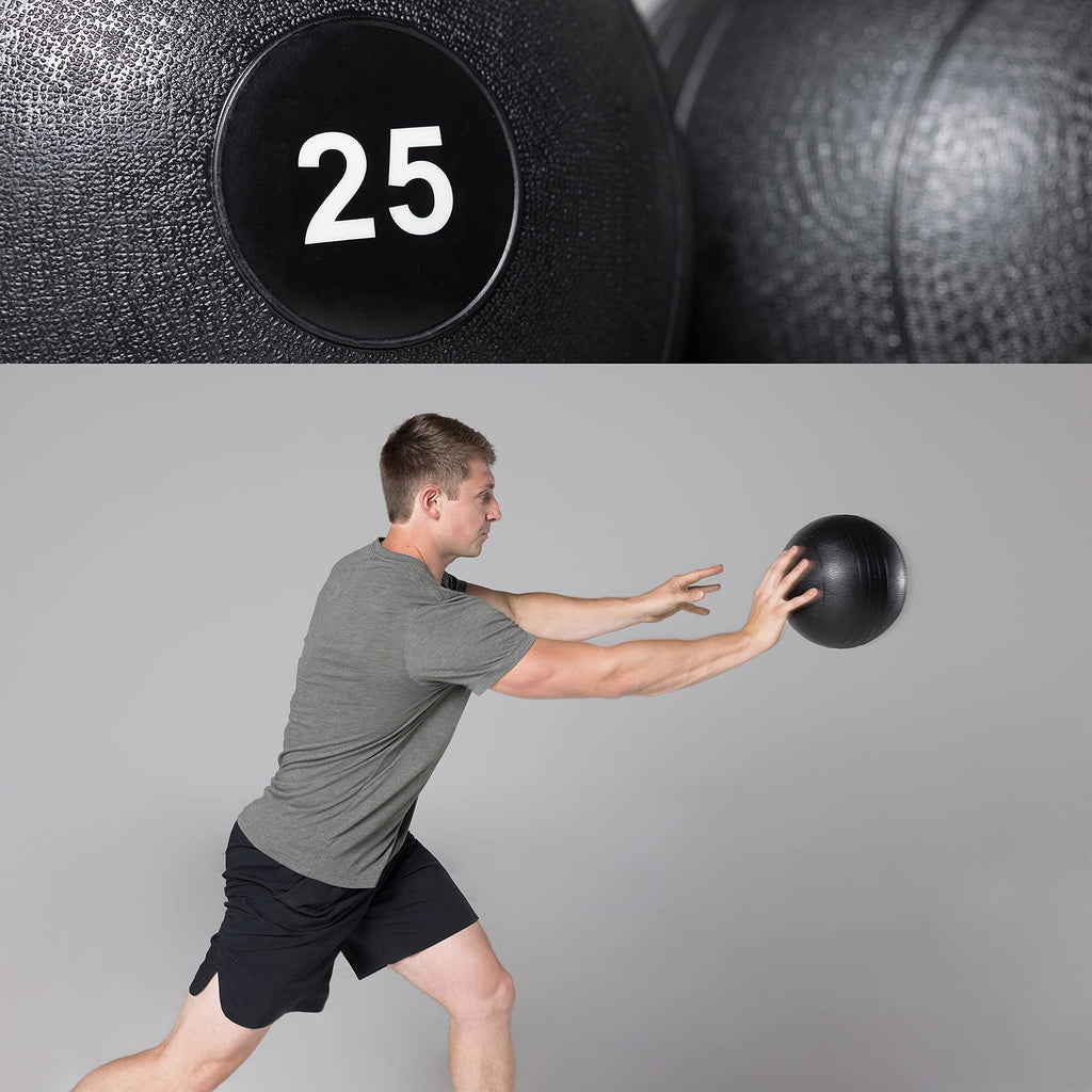 REP Fitness V2 Slam Balls for Strength and Conditioning, Slam Ball Exercises, and Cardio Workouts (5, 10, 15, 20, 25, 30, 35, 40, 45, 50, 60, 70, & 100 lbs)