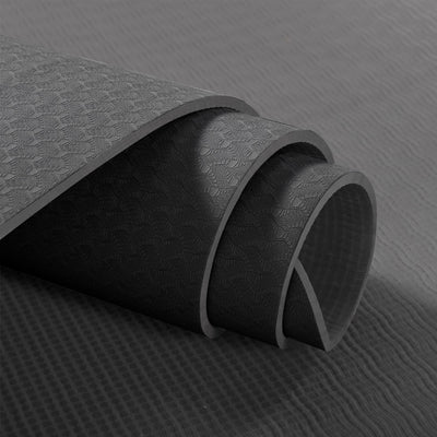 Yoga Mat Non Slip, Pilates Fitness Mats, Eco Friendly, Anti-Tear 1/4" Thick Yoga Mats for Women, Exercise Mats for Home Workout with Carrying Sling and Storage Bag