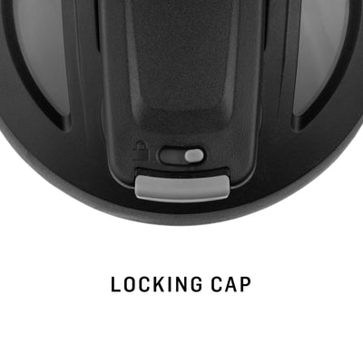 BlenderBottle Superman Strada Shaker Cup Insulated Stainless Steel Water Bottle with Wire Whisk, 24-Ounce, Man of Steel - Blue