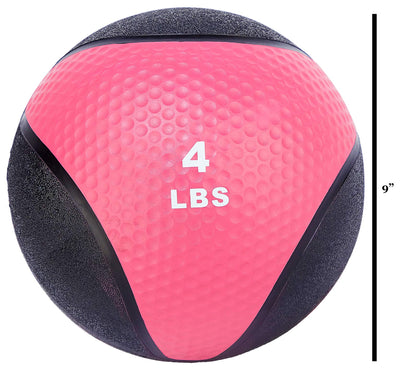 Fitvids Workout Exercise Fitness Weighted Medicine Ball, Wall Ball and Slam Ball, Multiple Styles and Sizes