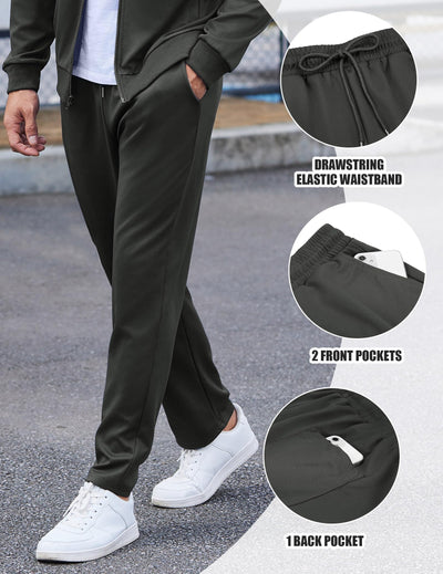 COOFANDY Men's Tracksuits Casual Sweatsuit 2 Piece Full Zip Athletic Jogging Suit Sets Sport Sweat Suit