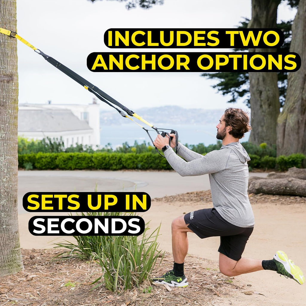 TRX All in One Suspension Trainer + TRX Training 6 Month On-Demand Membership