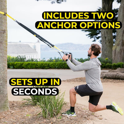 TRX All in One Suspension Trainer + TRX Training 6 Month On-Demand Membership