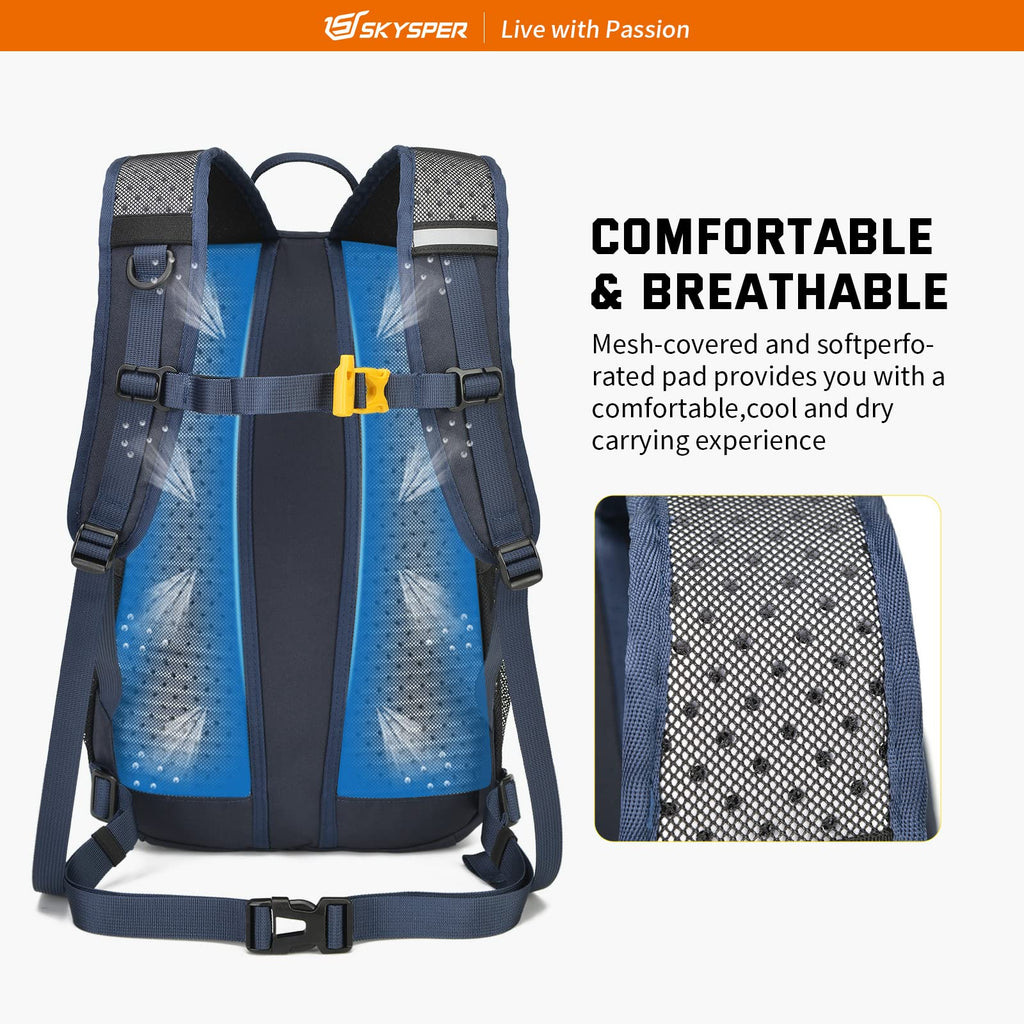 SKYSPER Small Hiking Backpack, 20L/30L Lightweight Travel Backpacks Hiking Daypack for Women Men