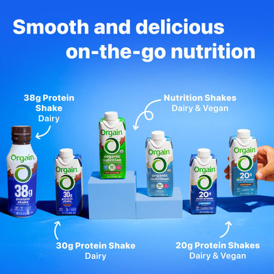 Orgain 30g High Protein Shake, Dairy Isolate Milk Protein, Vanilla Bean, 5g BCAAs, 1g Sugar Per Serving, Meal Replacement, Ready to Drink, Keto Friendly, Gluten-Free 11 Fl Oz (Pack of 12)