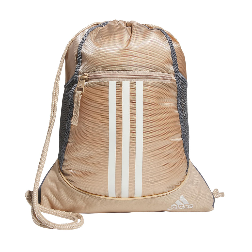adidas Alliance Sackpack – Drawstring Backpack Small Bag for Men and Women