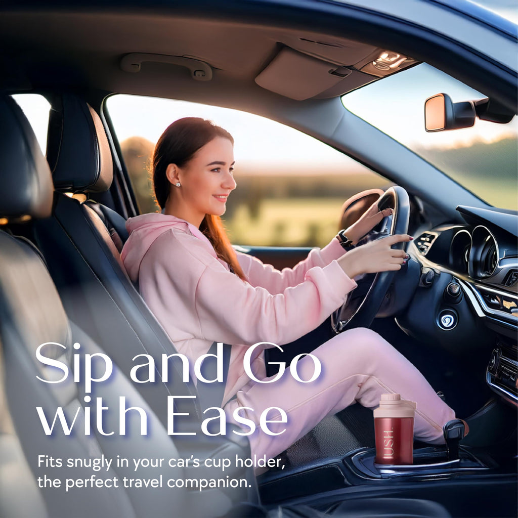 Paradise Shaker Bottle 24 oz, Insulated Stainless Steel Protein Shaker, Dishwasher Safe, with Lid Brush & Protective Boot, Leakproof Twist-Off Chug Cap, Sage Green, Tahoe Mist