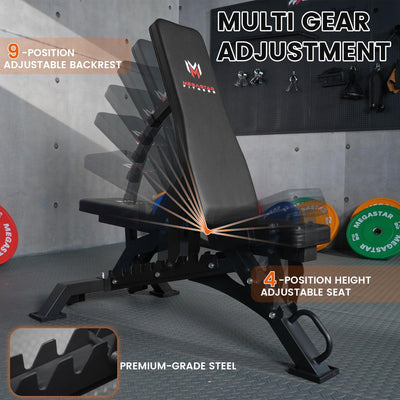 Smith Machine Home Gym with Aluminum Pulley Set- 2000lbs Capacity All-in-One Power Rack with Cable Crossover, Pull-Up Bar & Dip Station, Includes 18 Attachments, P107 Anvil