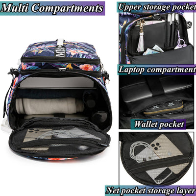 Gym Duffle Bag Backpack with Shoe Compartment,4 ways Travel Backpack for Women and Men,Multi-Functional Weekender bag with Waterproof Layer&Laptop Compartment for Fitness, Travel,Camping